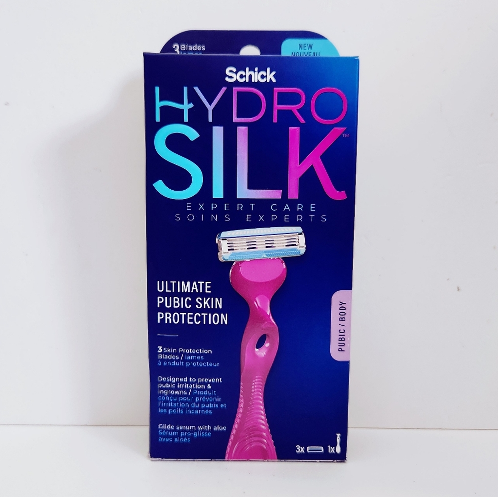 🐢2/$15 Schick Hydro Silk 3-Blade Razor + 3 Razor Blade Refills